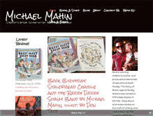 Tablet Screenshot of michaelmahin.com